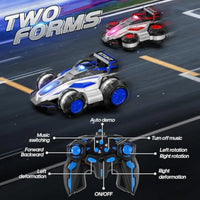 HKM-442707 4WD Remote Control Stunt Car with 360 Degree Spin and Anti-Gravity Drift Function
