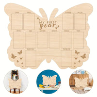 HKM-442835 Modern Poplar Wooden Baby Memorial Photo Frame for Newborns