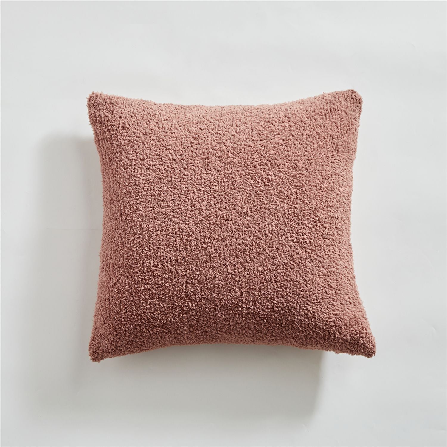 HKM-443027 Nordic Style Polyester Fiber Pillow Cover - 45x45cm in Beige, Bright Yellow, Beans Pink, Light Gray, and Brown