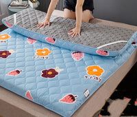 HKM-443219 Thick Cotton Upholstered Mattress with Polyester Fiber Filling and Foldable Design