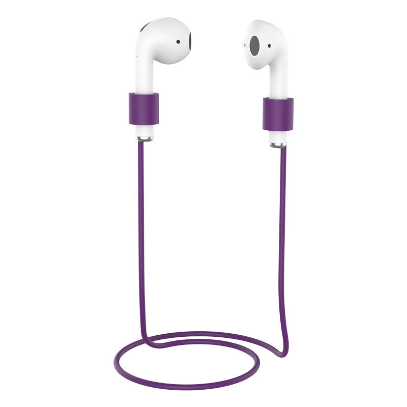 HKM-443283 Silicone Anti-Lost Lanyard for Apple AirPods 1-3 – Magnetic, Flexible, Durable Design