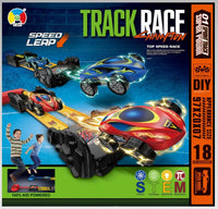 HKM-443539 Eco-Friendly 2 in 1 Racing Car Dueling Launch Toy for Kids, Plastic Friction Toy, Ages 2-13