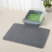 HKM-443667 EVA Double-Layer Anti-Splash Cat Litter Mat in Various Colors and Sizes
