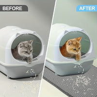 HKM-443667 EVA Double-Layer Anti-Splash Cat Litter Mat in Various Colors and Sizes