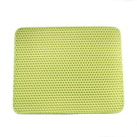 HKM-443667 EVA Double-Layer Anti-Splash Cat Litter Mat in Various Colors and Sizes