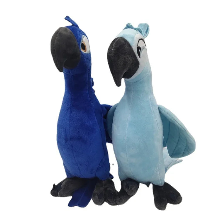 KTX-443731 Soft Rio Adventure Macaw Plush Doll – 30cm Cartoon Stuffed Toy for Children