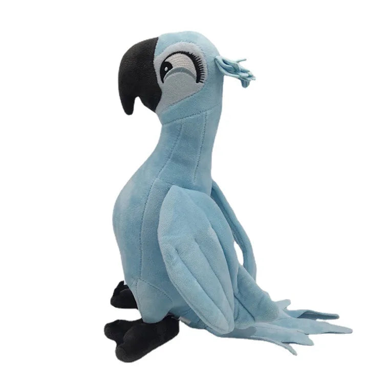 KTX-443731 Soft Rio Adventure Macaw Plush Doll – 30cm Cartoon Stuffed Toy for Children