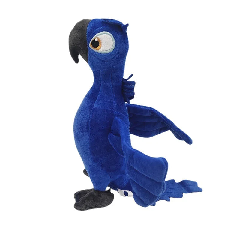 KTX-443731 Soft Rio Adventure Macaw Plush Doll – 30cm Cartoon Stuffed Toy for Children