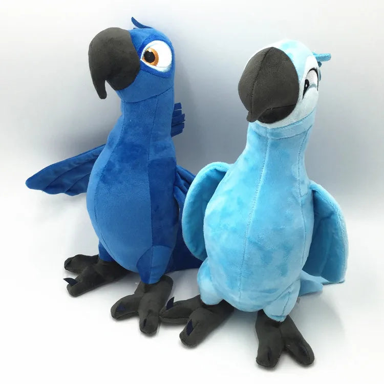 KTX-443731 Soft Rio Adventure Macaw Plush Doll – 30cm Cartoon Stuffed Toy for Children