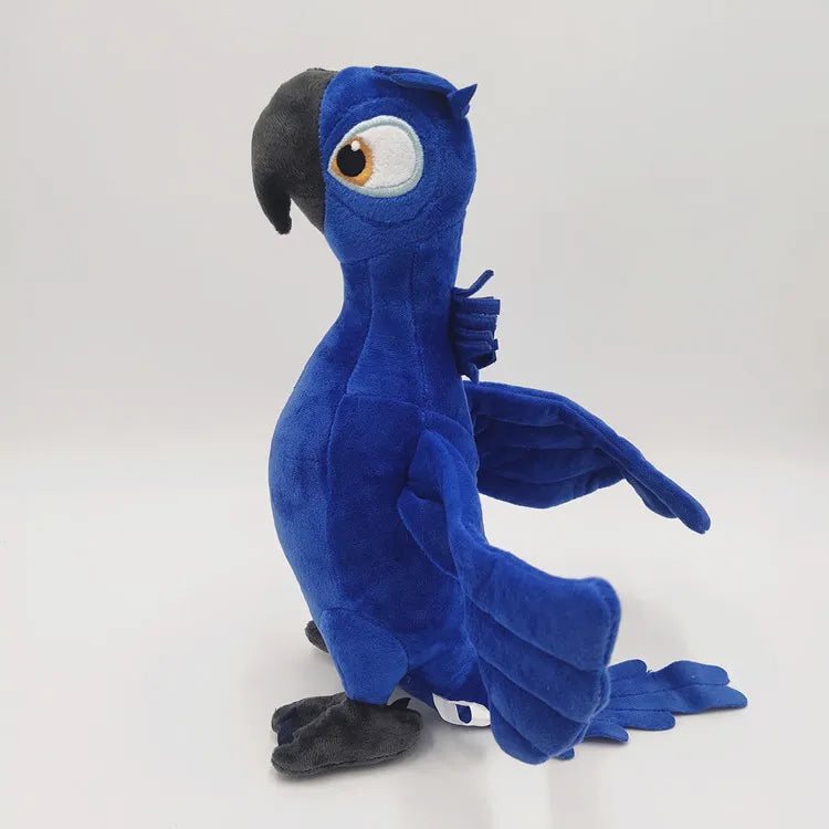 KTX-443731 Soft Rio Adventure Macaw Plush Doll – 30cm Cartoon Stuffed Toy for Children