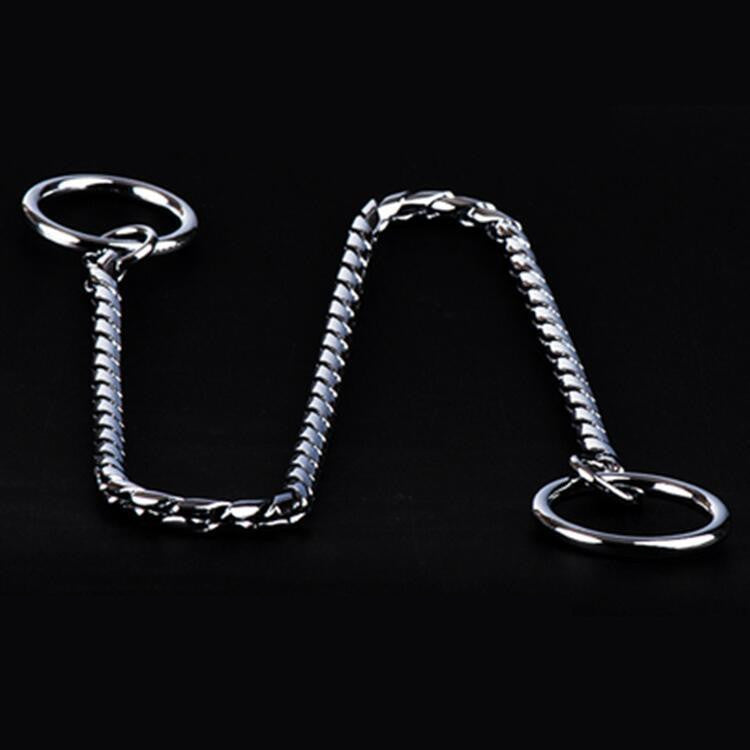 HKM-443731 Stainless Steel P-Chain for Pets - Competition-Grade Bursting Chain, Multiple Lengths Available