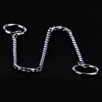 HKM-443731 Stainless Steel P-Chain for Pets - Competition-Grade Bursting Chain, Multiple Lengths Available