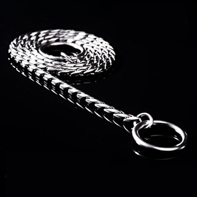 HKM-443731 Stainless Steel P-Chain for Pets - Competition-Grade Bursting Chain, Multiple Lengths Available