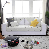 HKM-443795 Breathable Non-Slip Cotton Mat with Fine Quilting and Reactive Printing