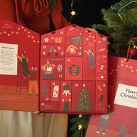 HKM-444179 Creative Blind Box Christmas Gift Set - Includes Hard Box and Handbag for Small Gifts and Treats