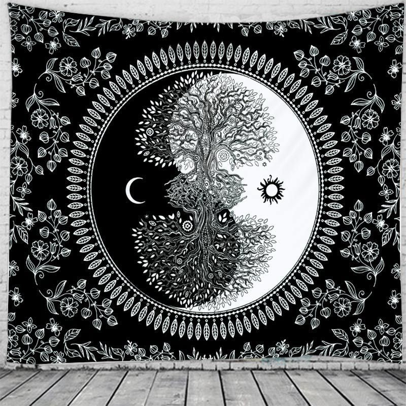 HKM-444883 Customizable Polyester Tapestry for Dormitory Decor - Various Sizes Available