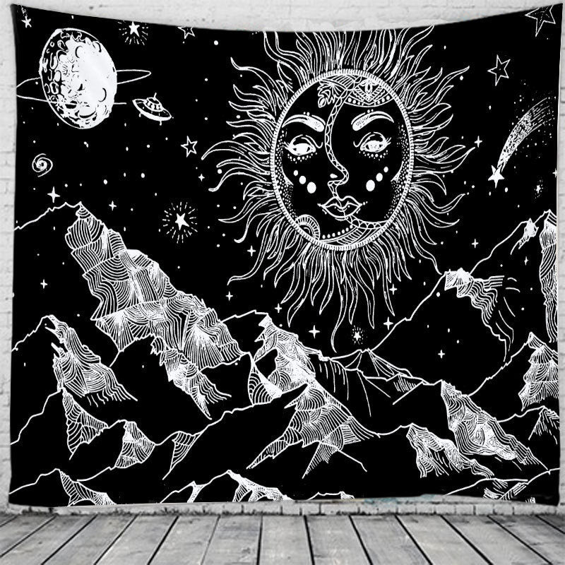HKM-444883 Customizable Polyester Tapestry for Dormitory Decor - Various Sizes Available