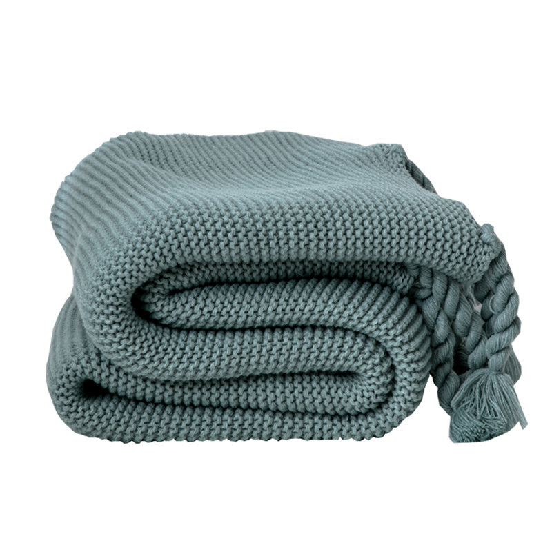 HKM-445203 Multicolor Cotton Towel Sheet for Air Conditioners – Soft, Simple Design for Autumn and Winter
