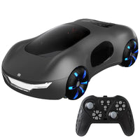 HKM-445459 Future Sci-Fi RC Stunt Car with Spray Light and Sound for Kids, Sound-Controlled Remote Drift Car