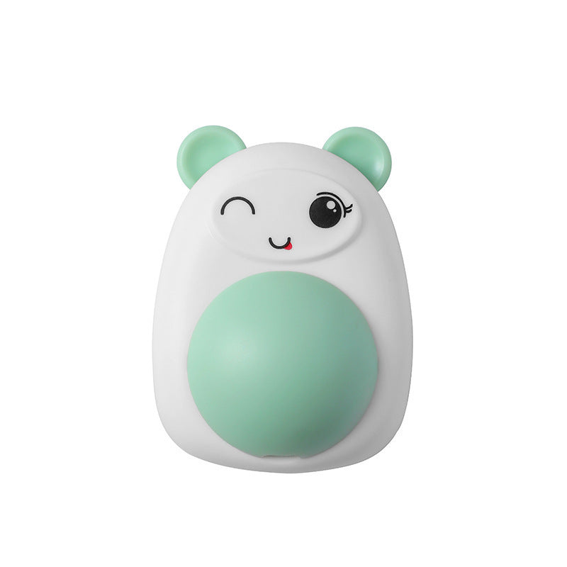HKM-445651 Mint Ball Cartoon Cute Wind Cat Licking Music Spinning Ball