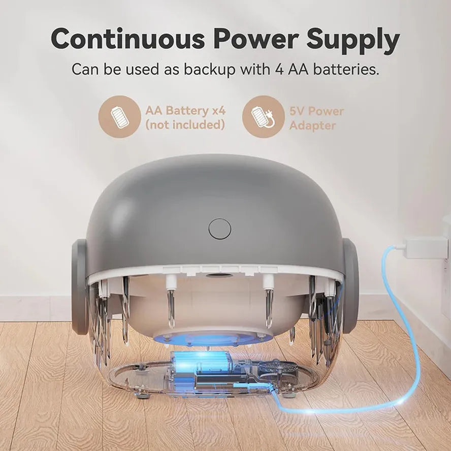 KTX-445651 Smart Automatic Cat Feeder with Microchip and Collar Sensor for Wet and Dry Food Dispenser