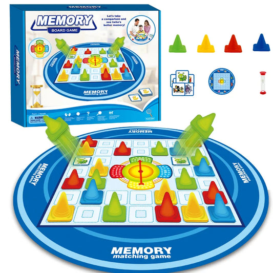 HKM-445779 Interactive Memory Board Game for Family Fun - Parent-Child Memory Development Toy