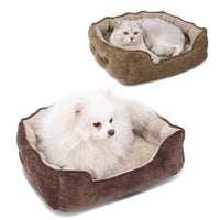 HKM-445843 Bite Resistant Breathable Pet Nest in Army Green, Grey, or Brown, Eco-Friendly Silk Wool, Various Sizes Available