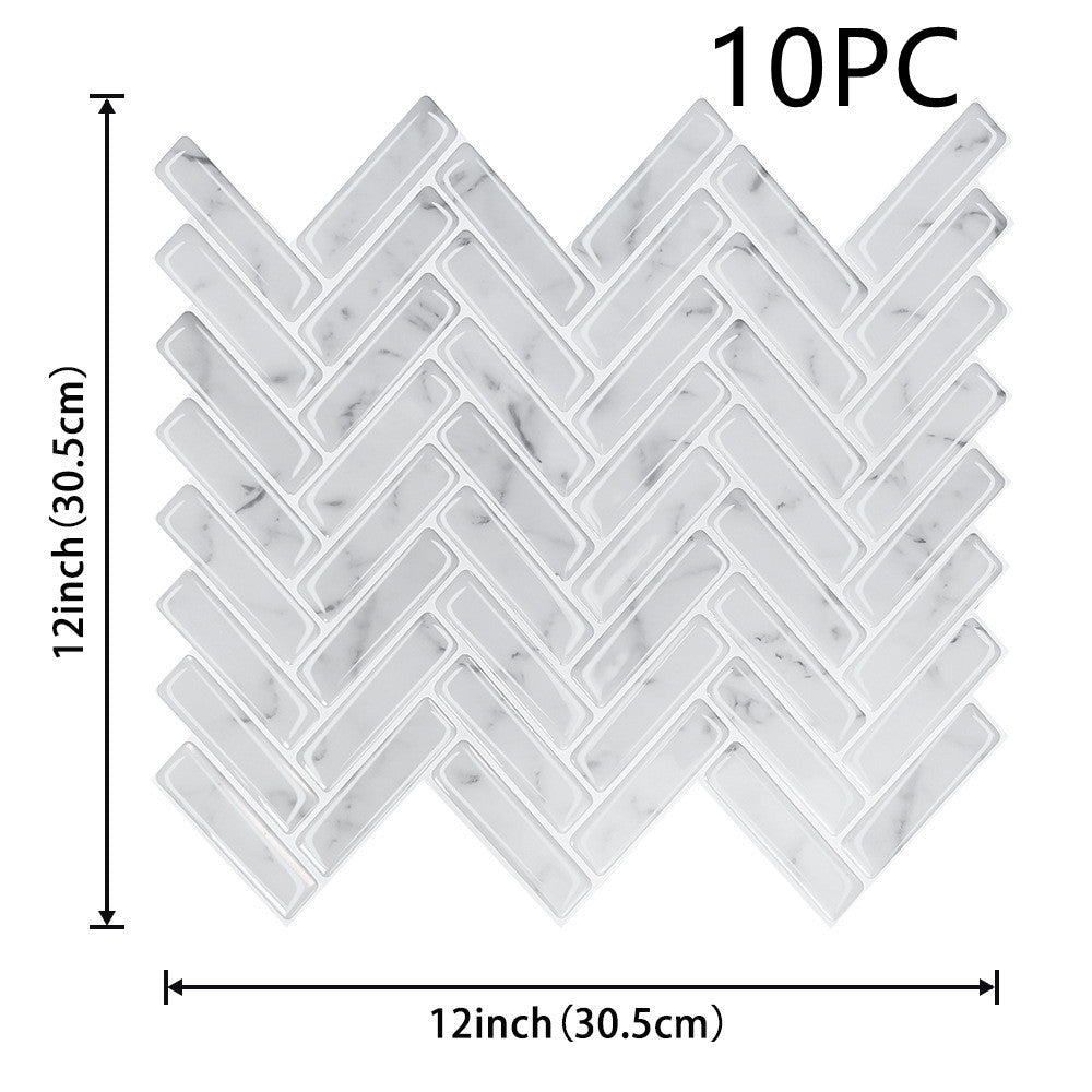 HKM-445971 Waterproof and Oil-Proof Self-Adhesive Wall Sticker for Easy Installation
