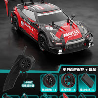 HKM-446035 1/14 Scale 4WD RC Car with Lights, Fast Drifting Remote Control Vehicle for Kids