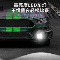 HKM-446035 1/14 Scale 4WD RC Car with Lights, Fast Drifting Remote Control Vehicle for Kids