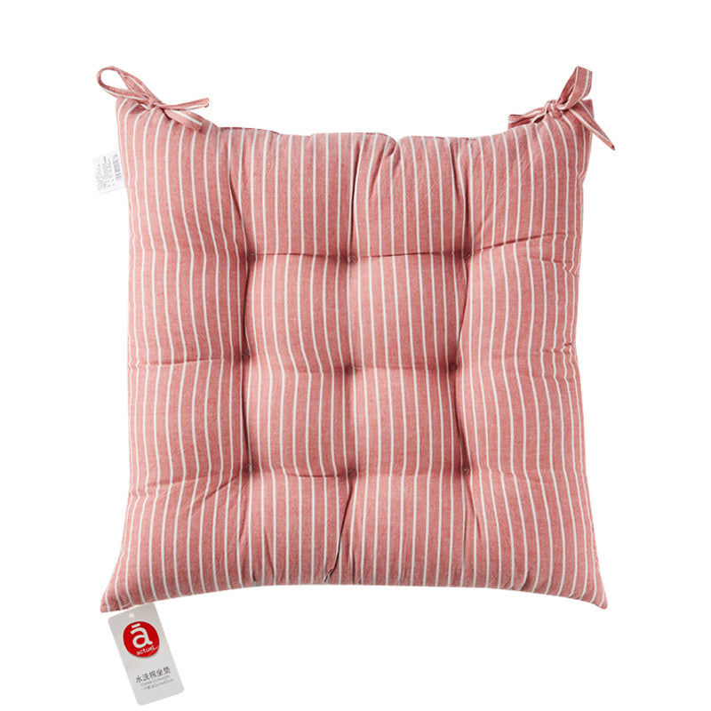 HKM-446099 Washed Cotton Multicolor Cushion – Checker Pattern, 43x43cm, Warm and Cozy