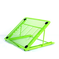 HKM-446419 Adjustable Laptop and Tablet Stand with Cold-Rolled Steel Base, Six Viewing Angles, Compact Design