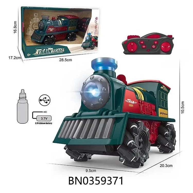 HKM-446611 Remote Control Electric Drift Stunt Car with Light Spray for Kids 5 Years and Up