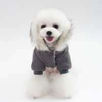 HKM-446803 Cotton and Fleece Dog Vest for Autumn and Winter Wear