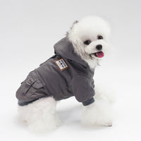 HKM-446803 Cotton and Fleece Dog Vest for Autumn and Winter Wear