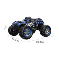 HKM-446867 1:18 High Speed 4WD RC Car with TPR Wheels, 35km/h, Ready-to-Go Off-Road Toy for Ages 5 and Up