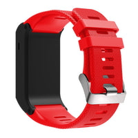HKM-446867 Silicone Strap for Garmin Vivoactive HR – Comfortable, Multi-Color Options, Split Design with Screwdriver Included