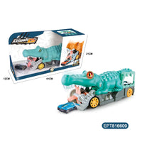 HKM-446995 DIE-CAST EJECTION DINOSAUR TRACK VEHICLE WITH LIGHT AND SOUND для детей 2-7 лет