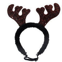 HKM-447059 Shiny Brown and Red Antler Hairpin for Decorative Hair Styling