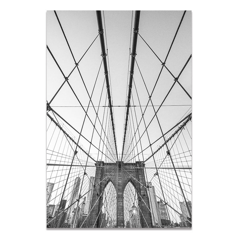 HKM-447123 Black and White Paris Photography Wall Art for Living Room, Bedroom, and Dining Room Decor