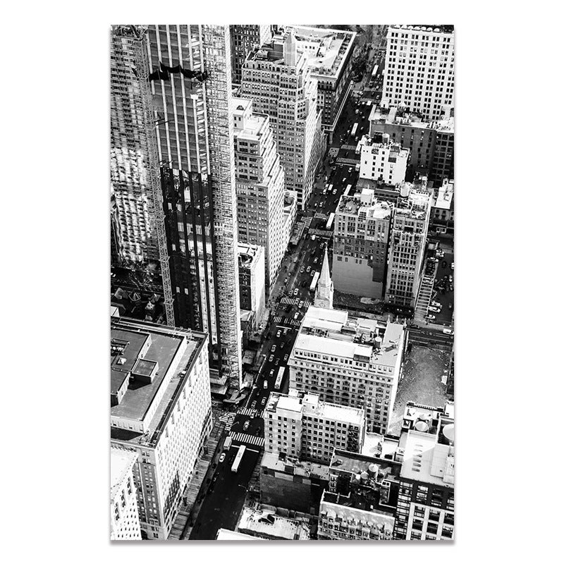 HKM-447123 Black and White Paris Photography Wall Art for Living Room, Bedroom, and Dining Room Decor