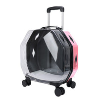 HKM-447379 Transparent Pet Backpack with Ventilation and 10kg Capacity in Multiple Colors