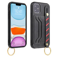 HKM-447443 Imitation Leather Mobile Phone Case - Retro Design in Multiple Colors