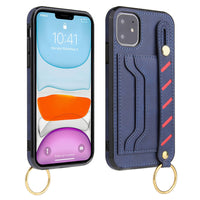 HKM-447443 Imitation Leather Mobile Phone Case - Retro Design in Multiple Colors