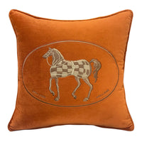 HKM-447571 Fashionable Hot Stamping Embroidered Cushion Pillowcase - 45x45 cm