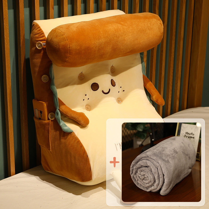 HKM-447635 Japanese Cartoon Triangle Backrest Pillow - Removable and Washable, Multiple Sizes Available