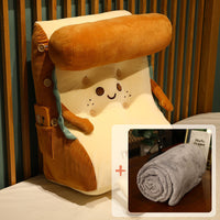 HKM-447635 Japanese Cartoon Triangle Backrest Pillow - Removable and Washable, Multiple Sizes Available