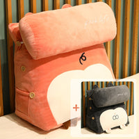 HKM-447635 Japanese Cartoon Triangle Backrest Pillow - Removable and Washable, Multiple Sizes Available