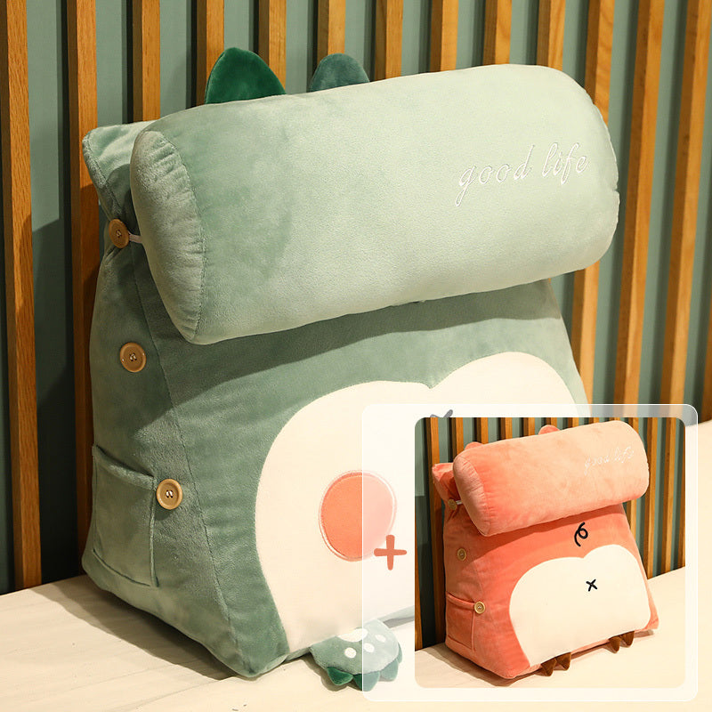 HKM-447635 Japanese Cartoon Triangle Backrest Pillow - Removable and Washable, Multiple Sizes Available