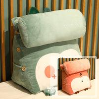 HKM-447635 Japanese Cartoon Triangle Backrest Pillow - Removable and Washable, Multiple Sizes Available
